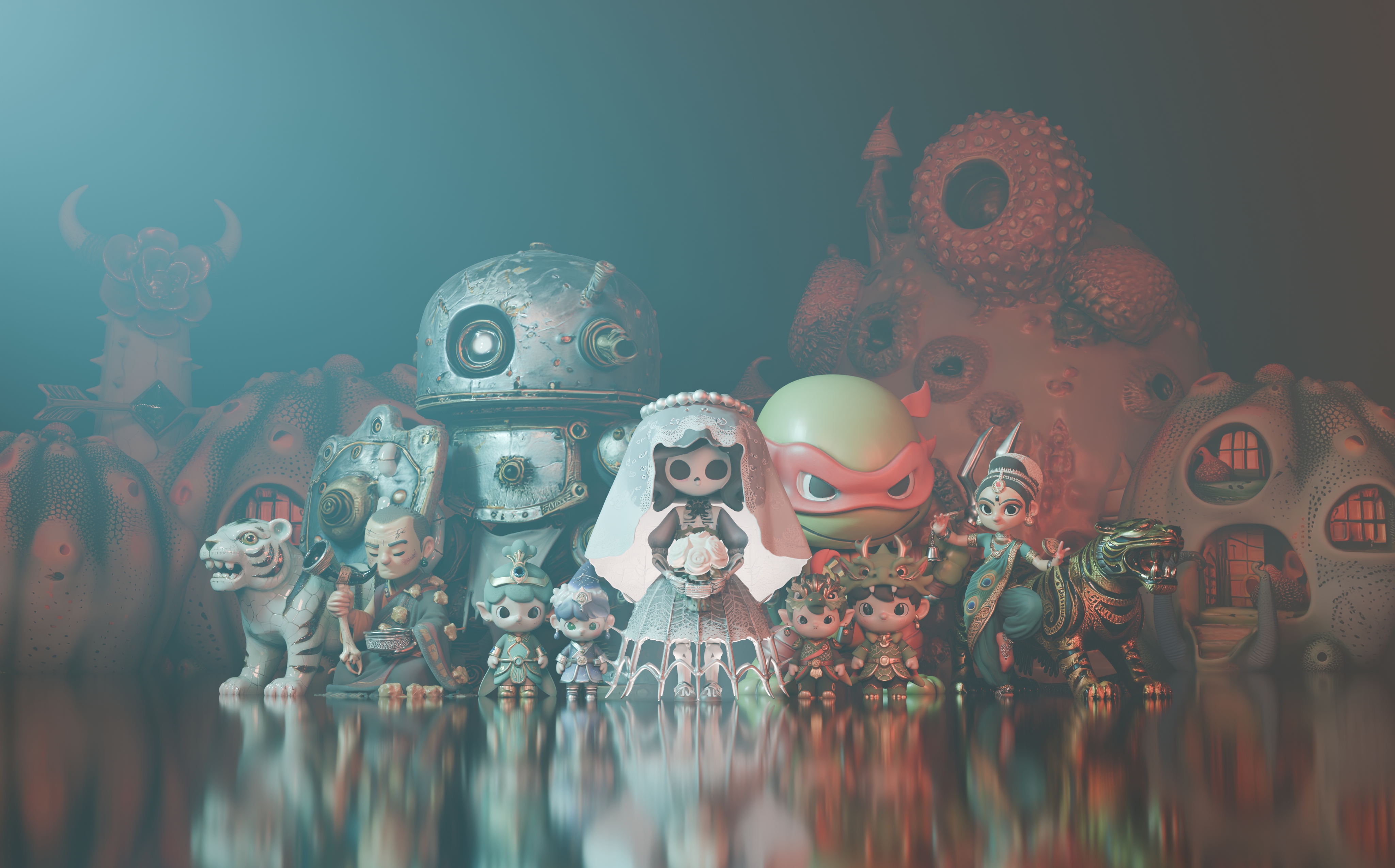 Hunyuan3D-2.1 PBR 재질 티저